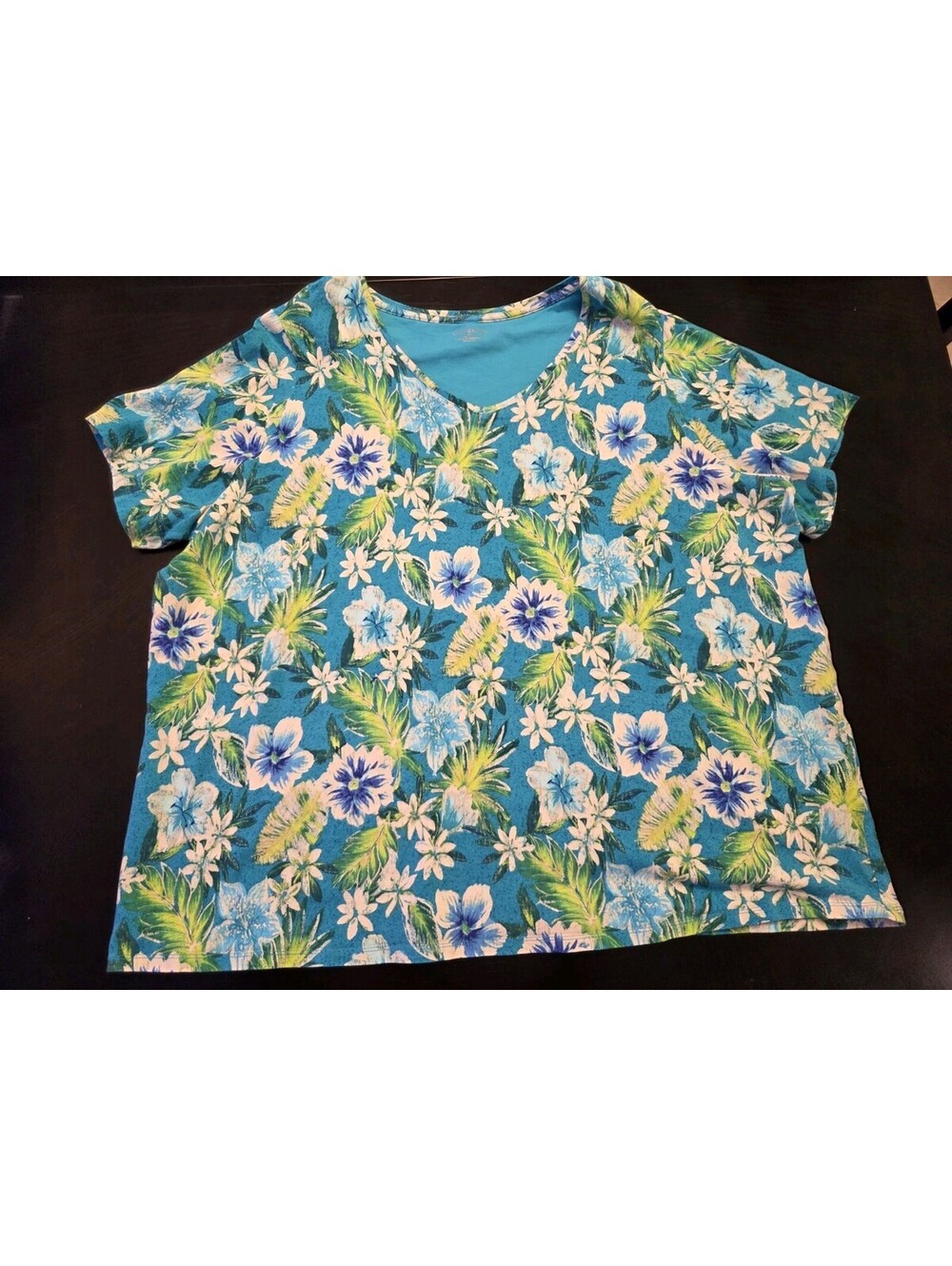 Catherines Floral Top Size 2x